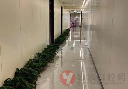 南京仁杉口腔门诊过道